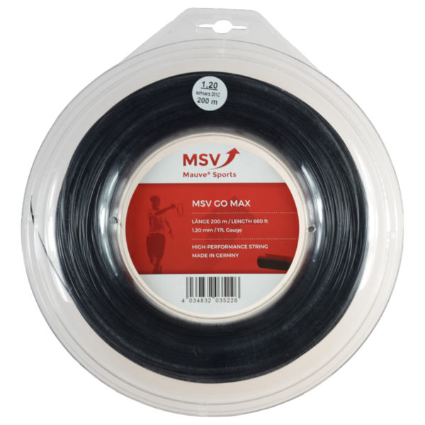 MSV Go Max (Black) 200m Reel