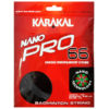 Black Nanopro66 Padel Racket - 600x600