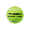 Padel tour match with a single ball