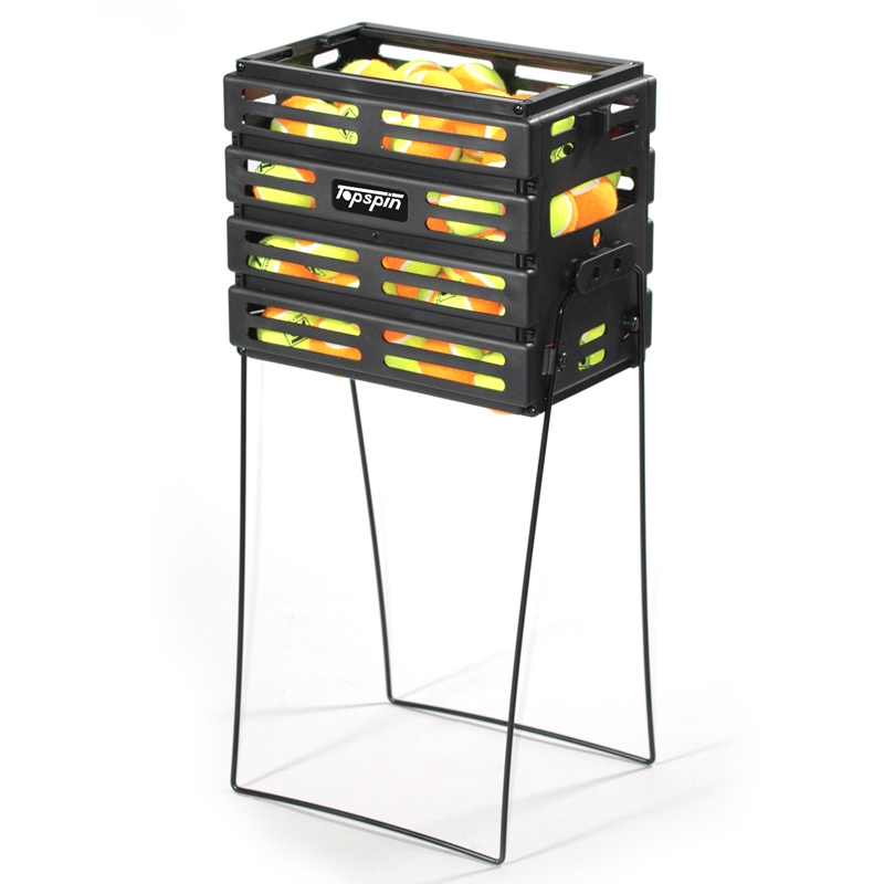 Image of a plastic ball basket for sports equipment