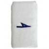 Point4 wristbands logo in white on a textured background