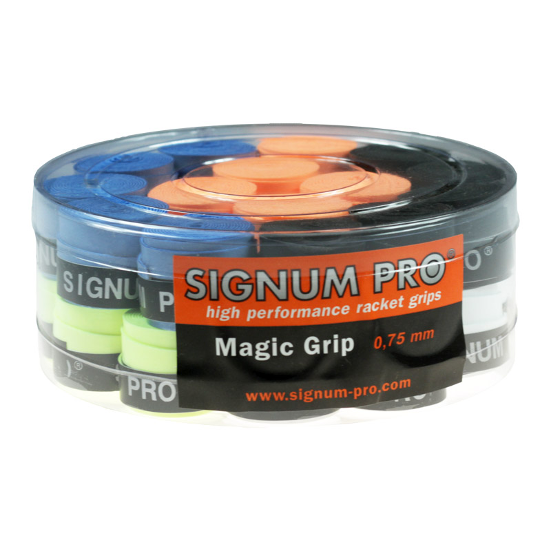 Signum Pro Magic Grip Assorted 30 - Tennis Overgrips - Assortment of 30 different colors