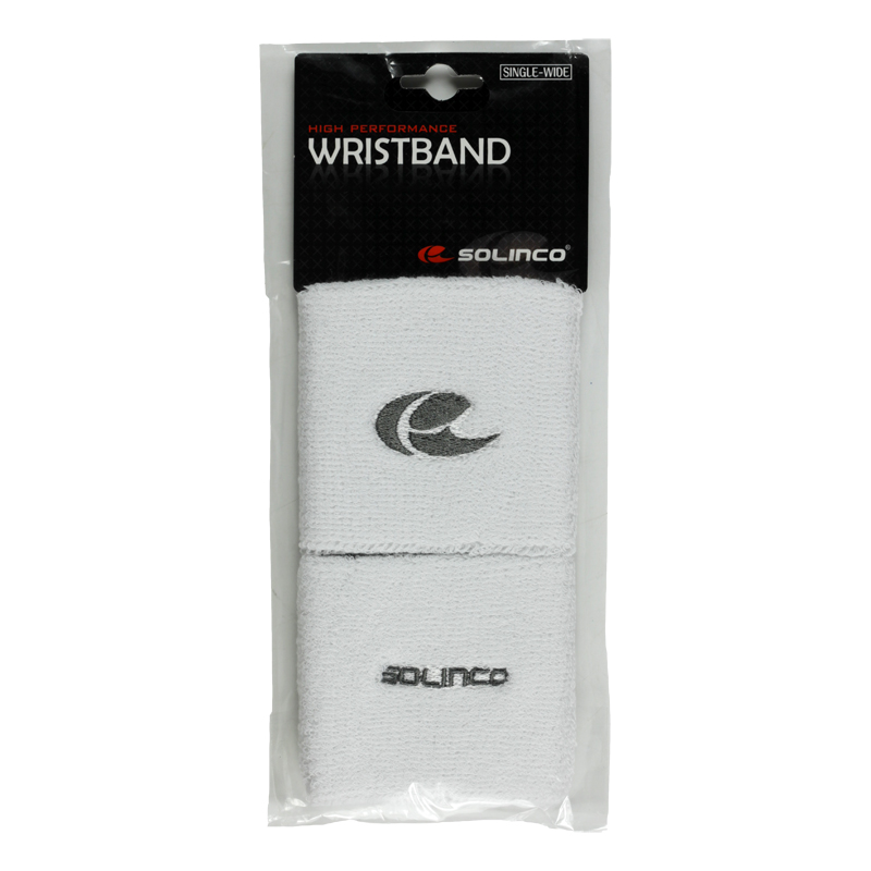 Solinco Single Wristband in White - Product Image