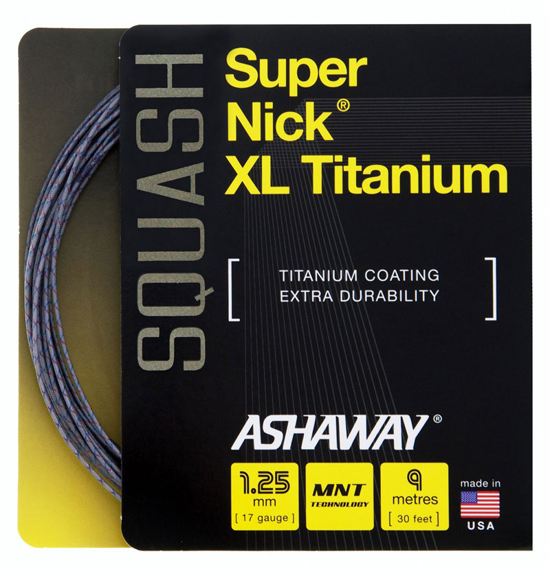 Super Nick XL Titanium Racket Pocket.