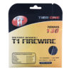 Tier One Firewire Black Tennis Racket in Pocket