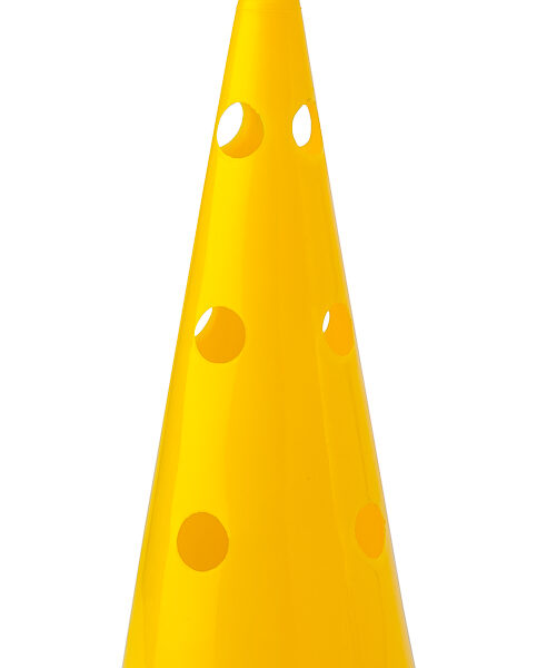 Topspin cones for tennis training