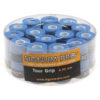 Blue TourGripBox by Stringers World, a grip enhancer product for tennis players