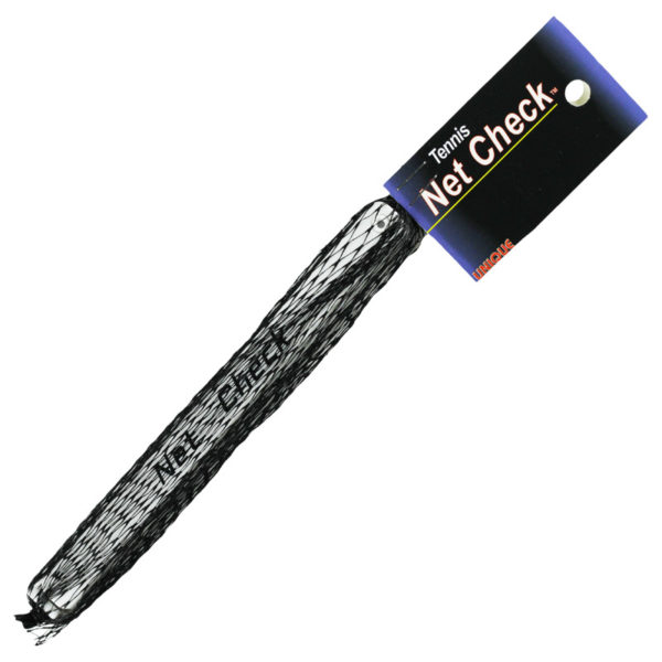 TournaNetCheck - A tennis net tensioning device with a built-in gauge.