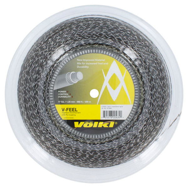 Volkl V-Feel (Black/Silver) 200m Reel