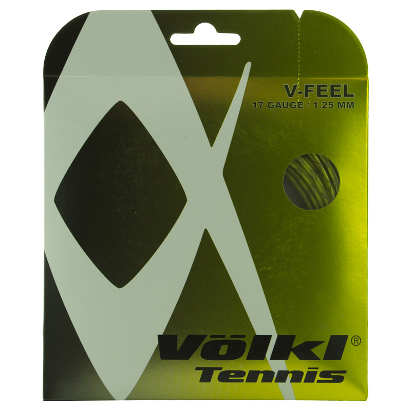 Volkl V-Feel Yellow Black Tennis Racket Pocket.
