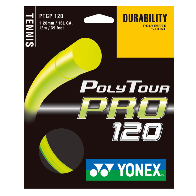 Yonex Poly Tour Pro 120 Yellow Tennis String Packet