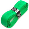 Green and white PU grips for racquets
