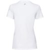 Head Women's Lucy T-Shirt 2020 - a white short-sleeved t-shirt with stylish blue and pink accents