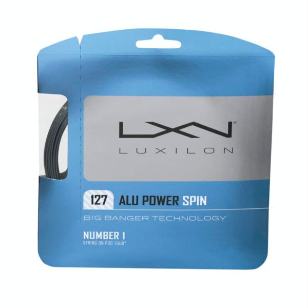 Luxilon Alu Power Spin 1.27mm (silver) Packet