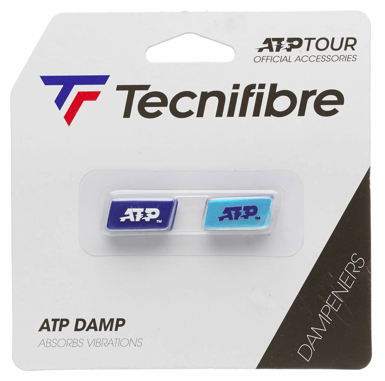 Tecnifibre ATP Damp String Dampener 2 Pack in Blue Navy