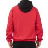 A red hoodie displaying the Inko logo