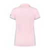 Hypercourt Polo 4 Cherry Blossom Back - Women's Sports Polo Shirt