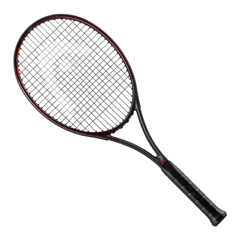 Prestige Tour Tennis Racket, front view.