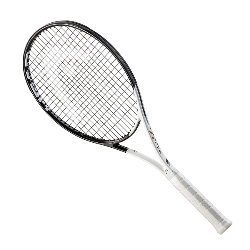 Speed Pro tennis racket - a black and yellow racket with a sleek design and modern technology.