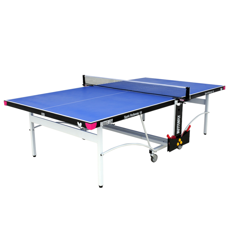 Image of a black and yellow tennis racket with stringersworld logo