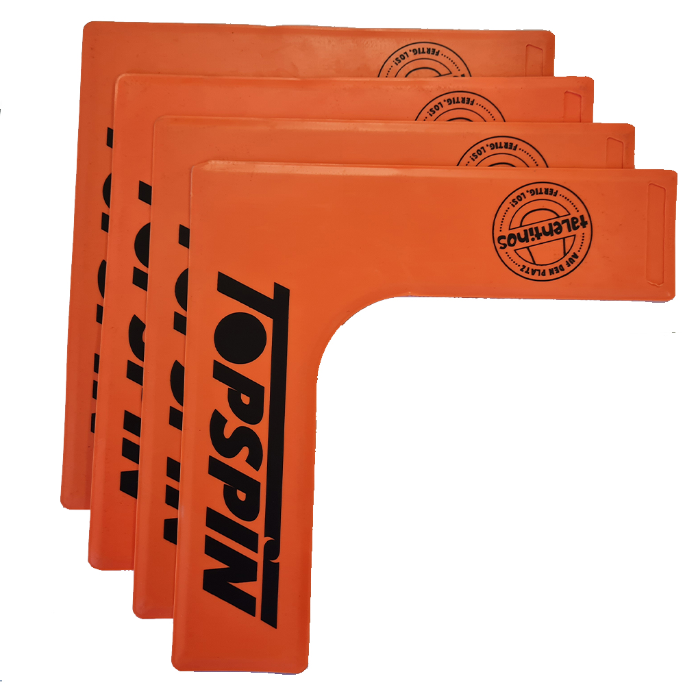 A close-up image of a tennis racquet showing the brand name MRK ENC FAT CAT MEGALOOP and its grip detail.