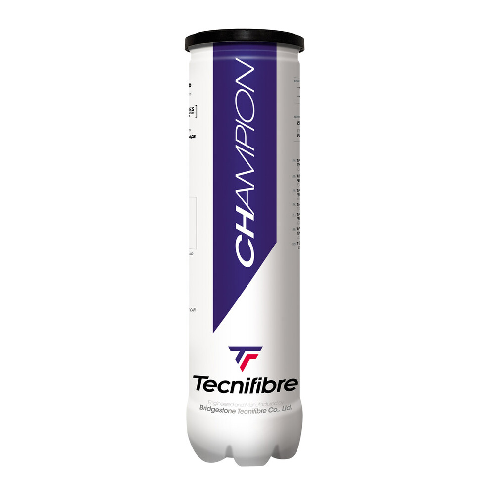 Tecnifibre Champion Tennis Ball (4 Ball Tube)