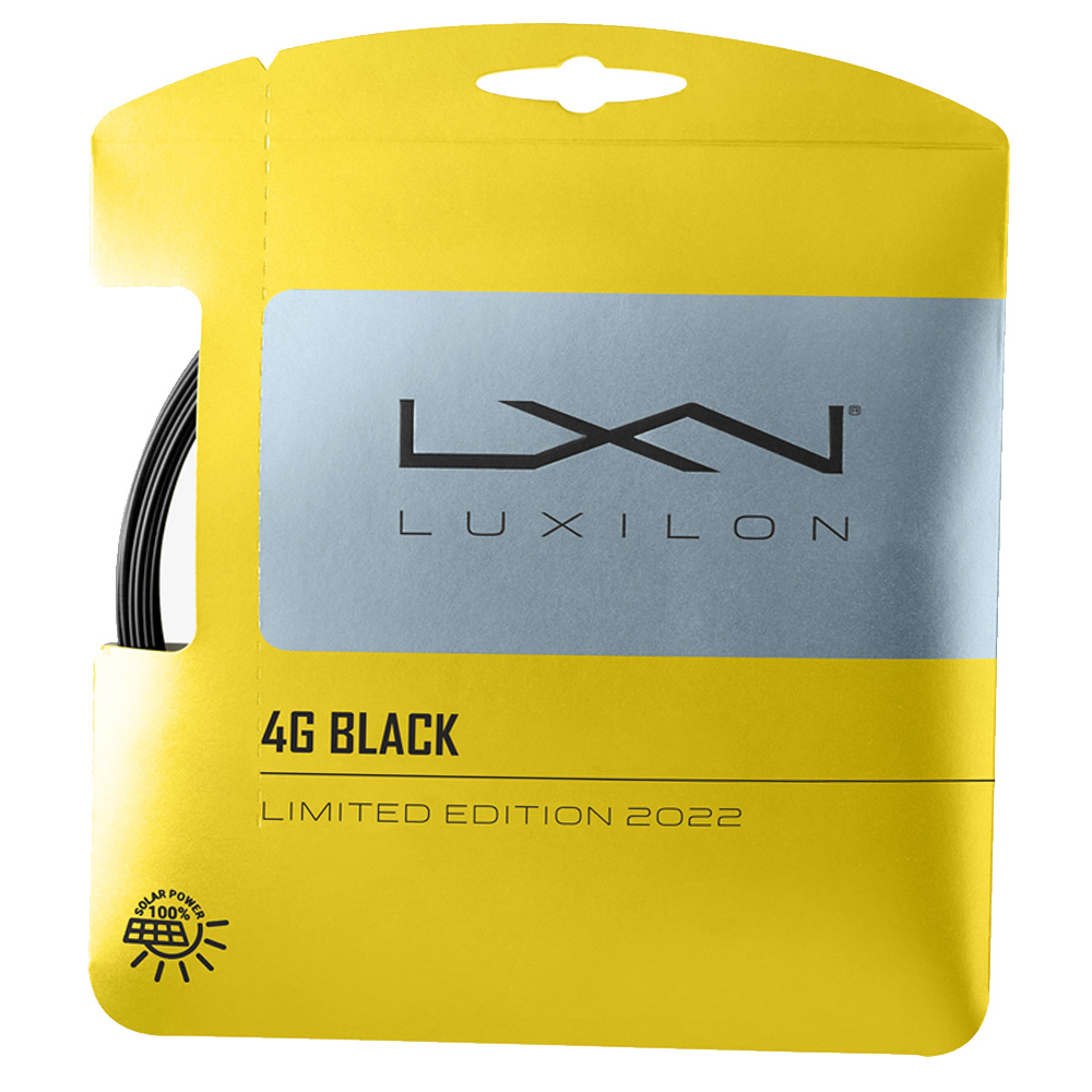 Luxilon 4G 1.25mm (Black) 12.2m Packet
