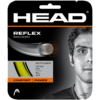 Black tennis racket with white grip and string, ideal for professional players