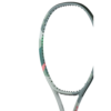 Tennis racket and balls on a court
