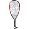 Image of a tennis racquet with strings and grip, showcasing its design