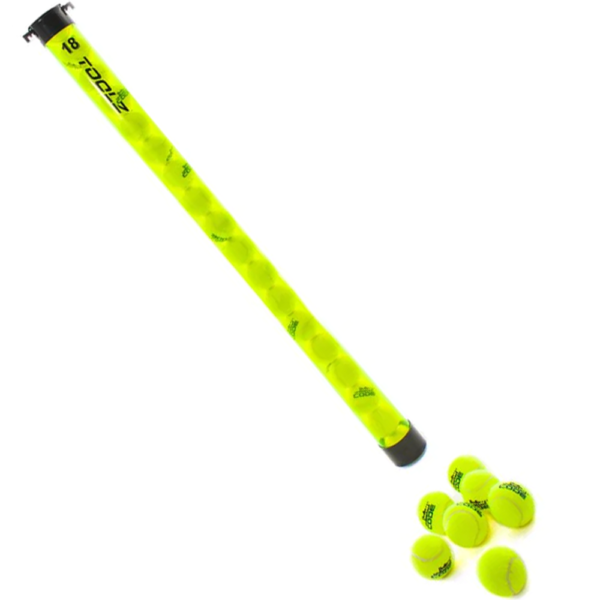 Vibrant blue and yellow Thorlo tennis crew socks for ultimate comfort and style