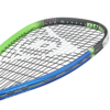 Tennis racket and tennis balls on a court