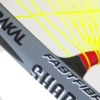 Tennis racket and ball on court ready for a game