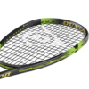 Image showing a tennis racket with blue strings and a white handle