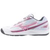 Mizuno Womens Break Shot 4 All Court Shoe (White/Pink Tetra/Turbulence) (2024)