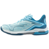 Mizuno Womens Wave Exceed Tour 6 All Court Shoe (Blue Glow/Saxony Blue/Moroccan Blue) (2024)