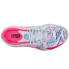 K-Swiss Womens Express Light 3 Padel Shoe (Arctic Ice/White/Neon Pink) (2024)