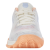 K-Swiss Womens Hypercourt Express 2 All Court Shoe (Star White/Peach Fuzz/Heather) (2024)