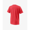 Wilson Boys Blur Tech T-Shirt (Red) - Small