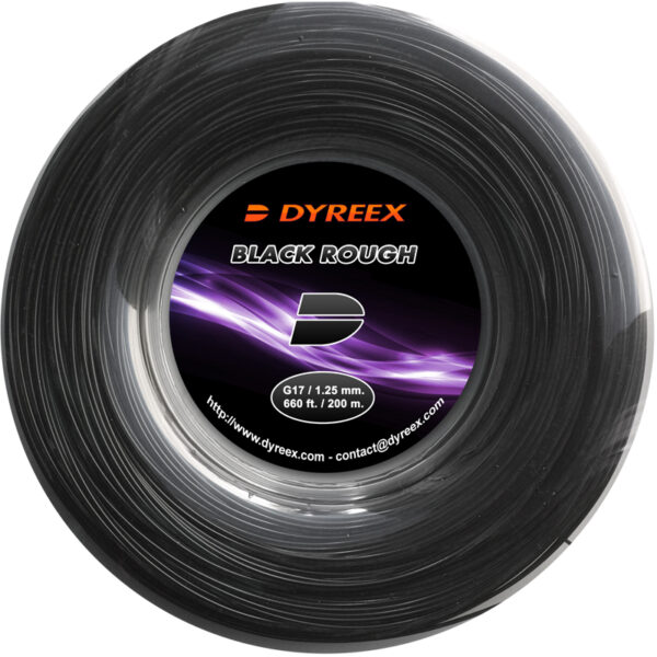 Dyreex Black Rough (Black) 200m Reel