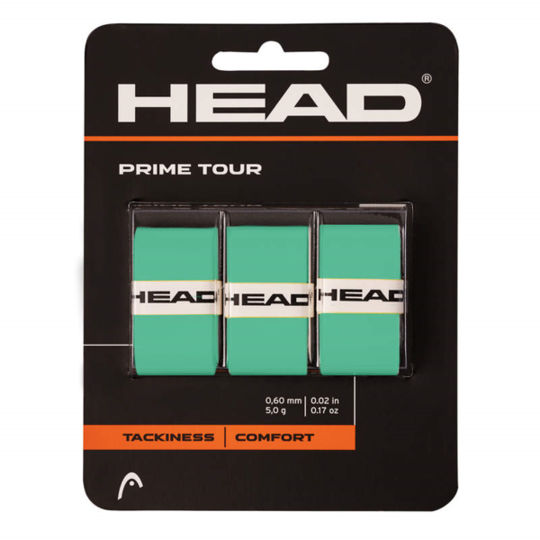 Head Prime Tour Overgrip 3 Pack - Green