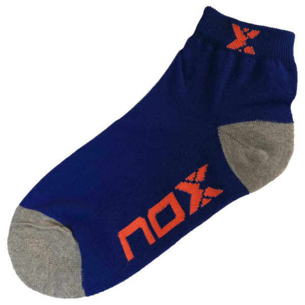 NOX Womens Technical Logo Socks (Blue/Orange) (One Size)