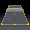 Franklin Pickleball Court Marker Kit