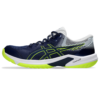Asics Mens Beyond FF Indoor Court Shoe (Blue Expanse/Safety Yellow) (2024)