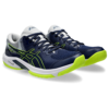 Asics Mens Beyond FF Indoor Court Shoe (Blue Expanse/Safety Yellow) (2024)