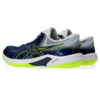 Asics Mens Beyond FF Indoor Court Shoe (Blue Expanse/Safety Yellow) (2024)