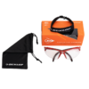 Dunlop Competition Squash Eye Protection (Red/Black)