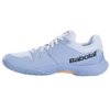 Babolat Womens Shadow Team 2 Indoor Court Shoes (Grey/Coral) (2024)