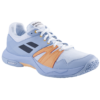 Babolat Womens Shadow Team 2 Indoor Court Shoes (Grey/Coral) (2024)