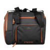 NOX Luxury Open Series Padel Racket Bag (Black/Brown)